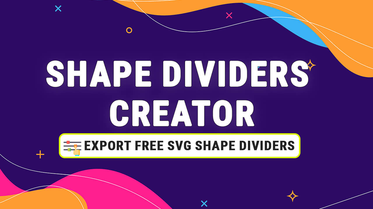 SVG Shape Dividers